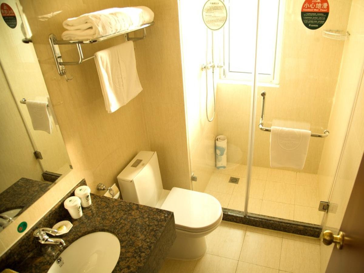 Greentree Inn Shandong Rizhao East Haiqu Road Business Hotel Eksteriør bilde